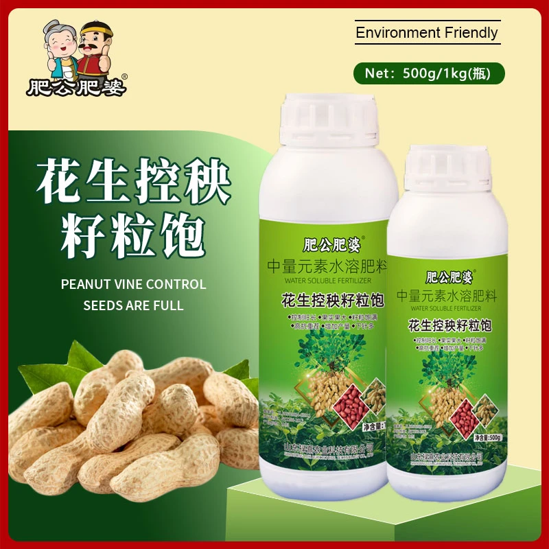 花生控秧籽粒饱花生控秧增产籽粒饱绿叶壮棵颗粒饱满高产丰收肥