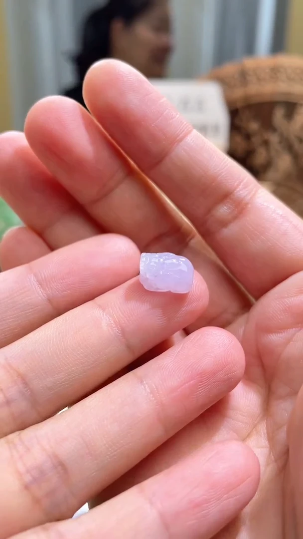 颈饰未镶嵌翡翠如****^貔貅