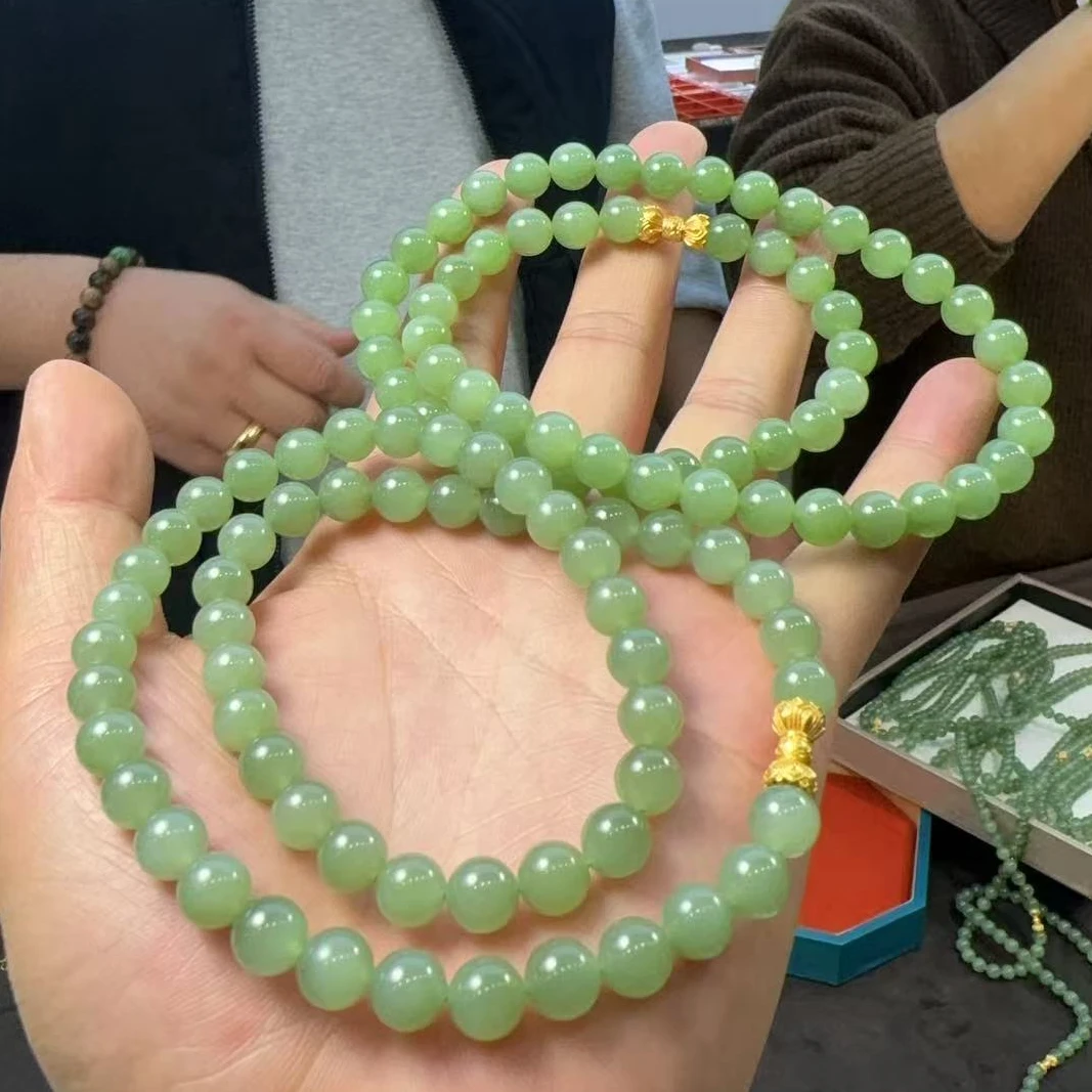 和田玉项链 1.4残暴哥 多样性拍一发一 卡8左右 代购不退