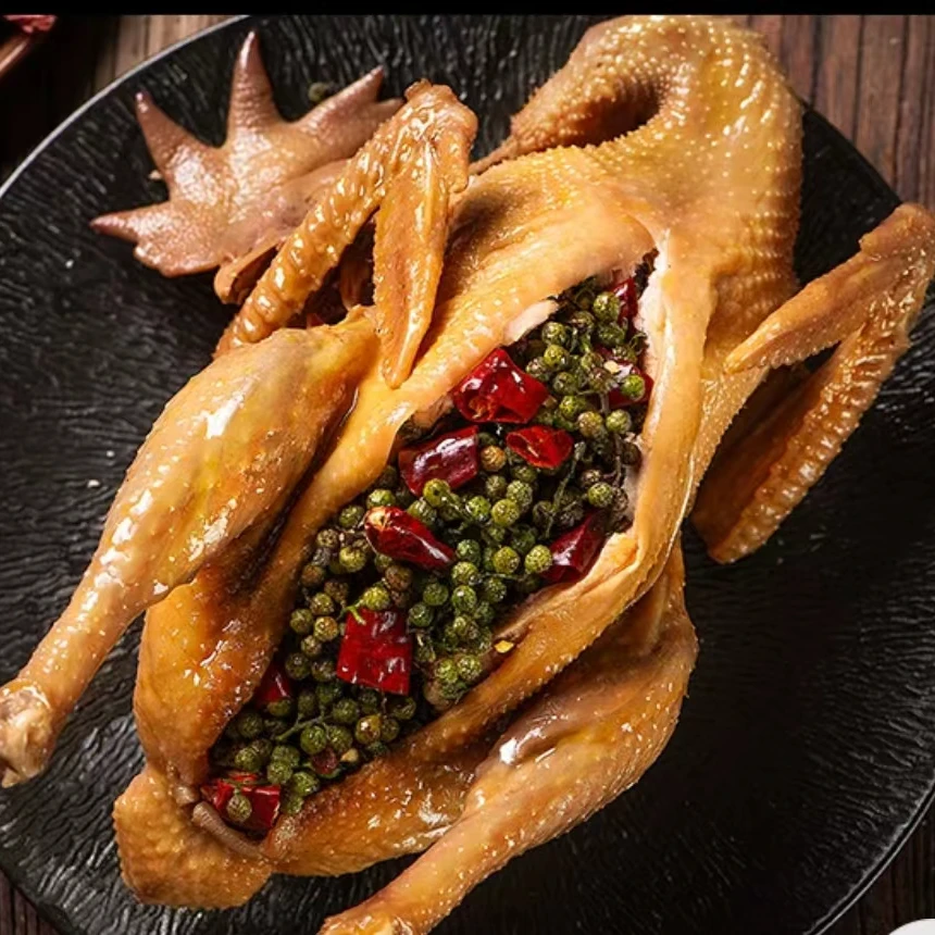 《郭大侠》麻椒鸡整鸡900g只、纯手工、传统做法、现卤现发