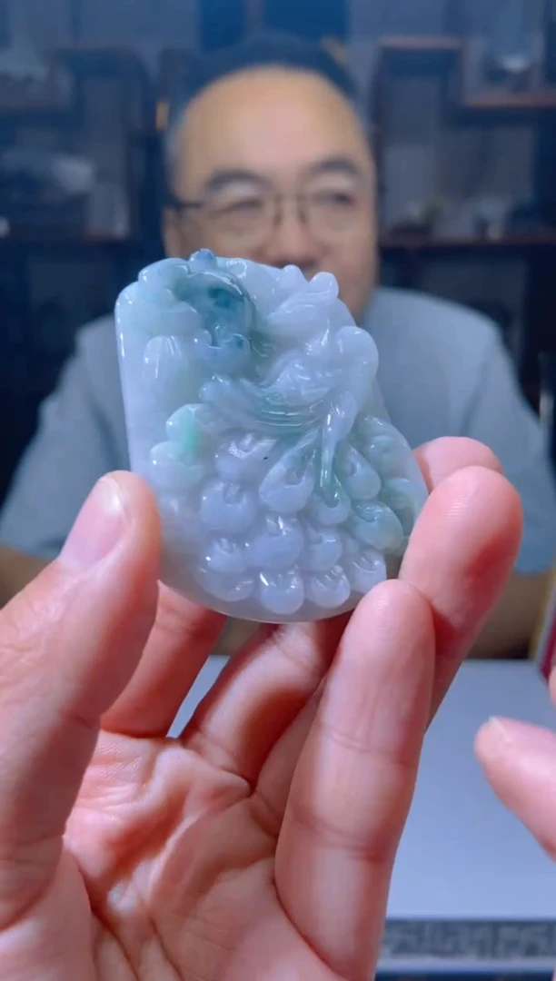 定制翡翠未镶嵌XM翡翠毛货WXJ-23