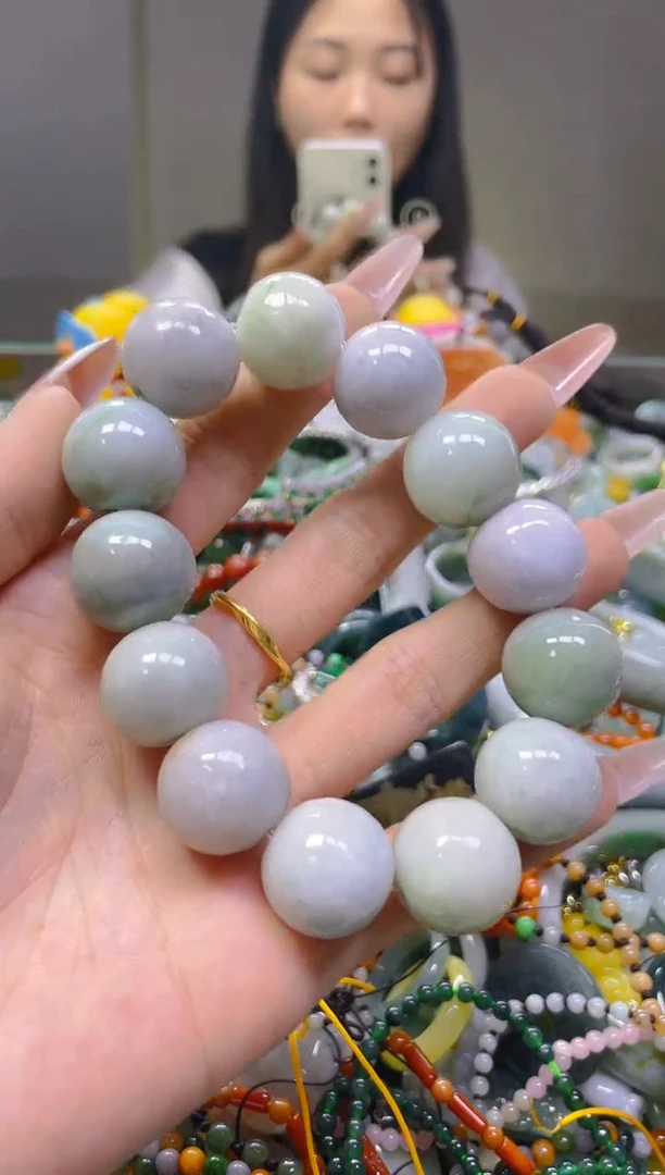 翡翠未镶嵌颈饰17MM/S/翡翠A货一图一物