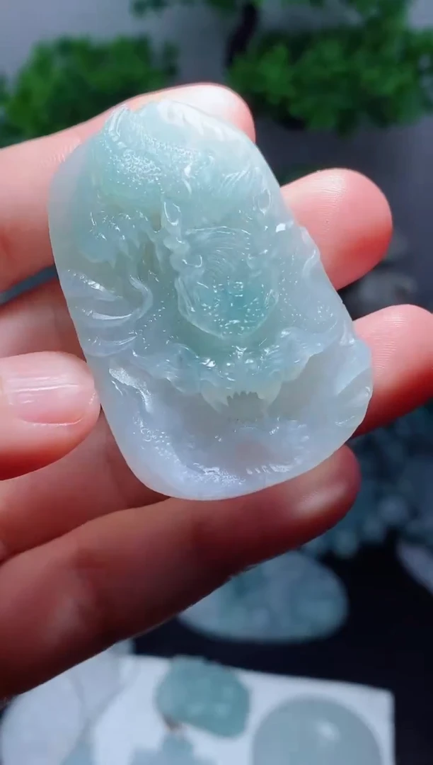 未镶嵌定制翡翠毛货