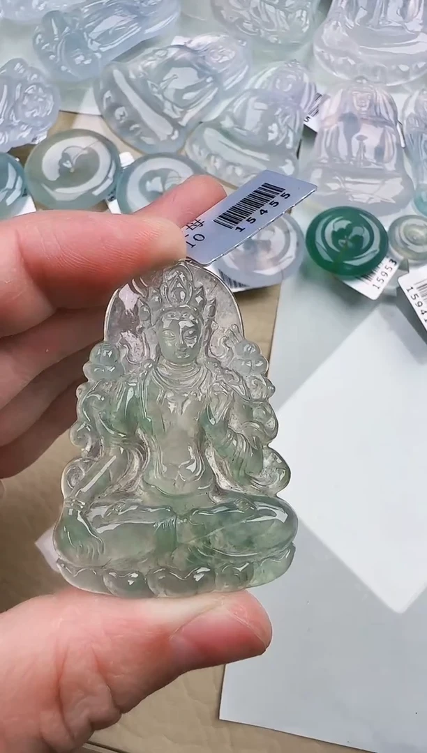 颈饰未镶嵌翡翠缅甸翡翠a货