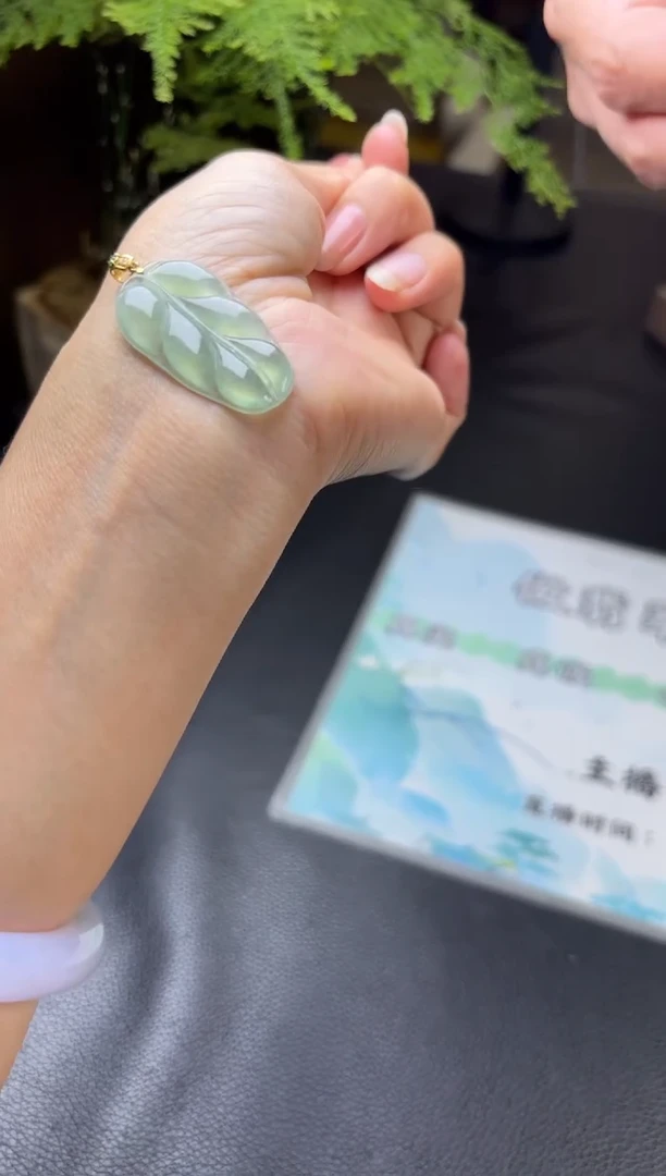 未镶嵌挂件翡翠发一件CHHG2690-L17