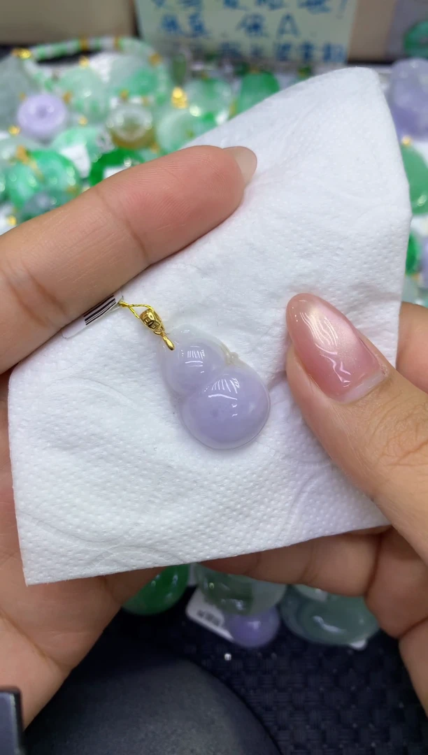 颈饰未镶嵌翡翠天然缅甸A货翡翠