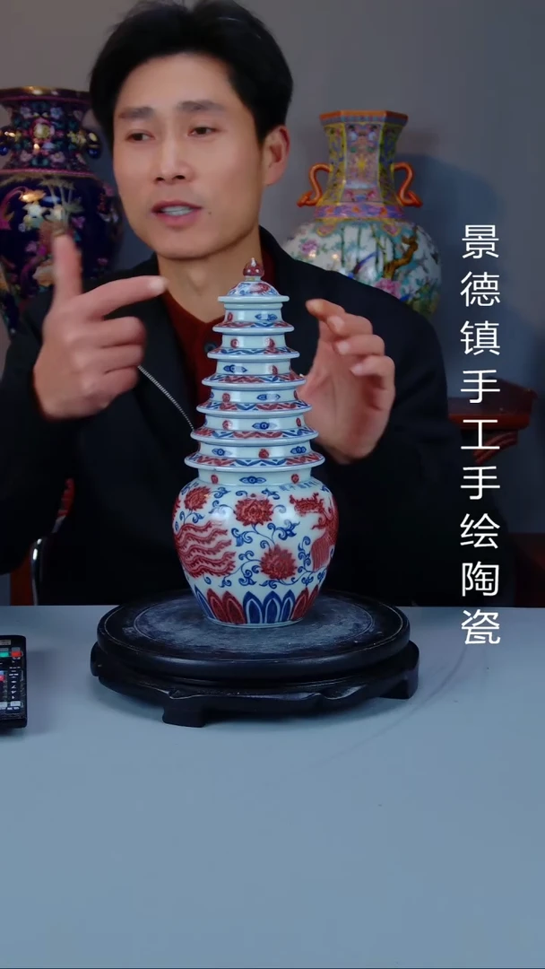 陶瓷景德镇手工手绘陶瓷34