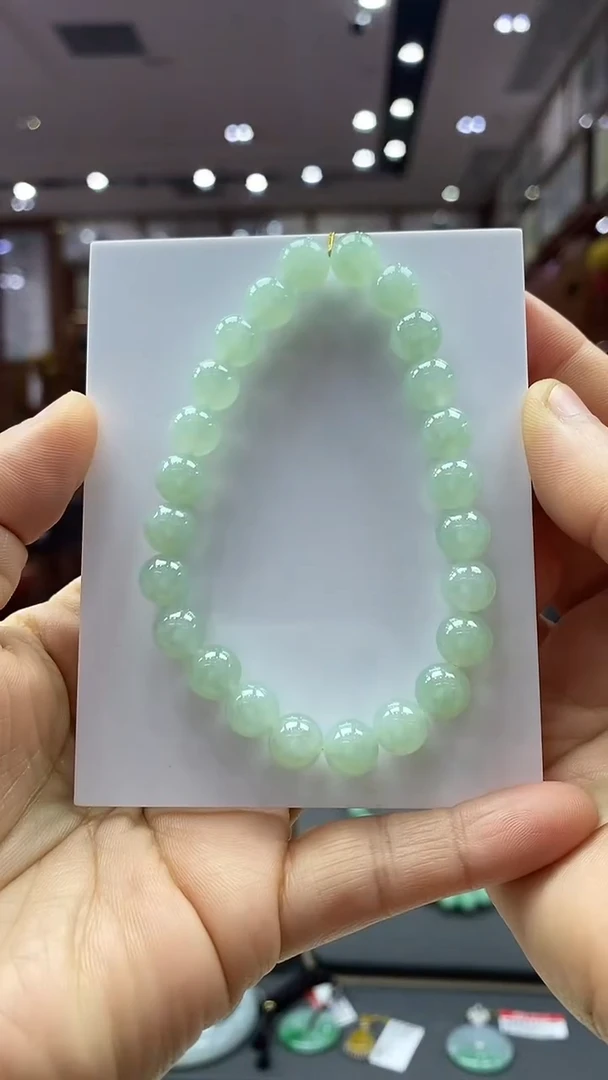 未镶嵌手串翡翠8+手串