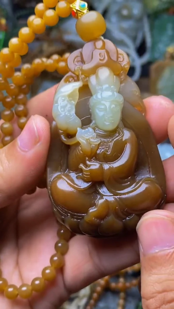 未镶嵌和田玉挂件1