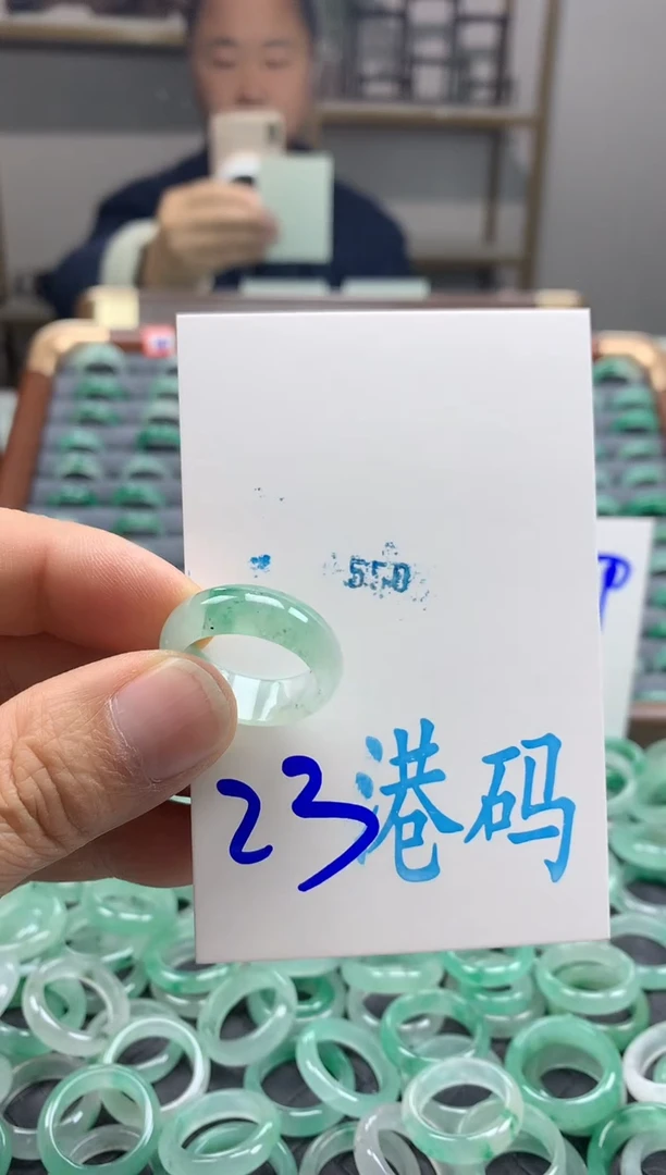 未镶嵌戒指石英质玉非洲翠