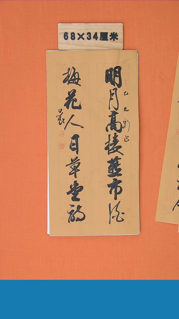 【闪购商品】书法书法路思良老师纯手写精品68*34