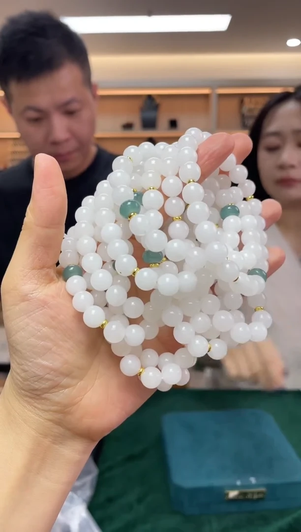 手串未镶嵌和田玉多样性发一件