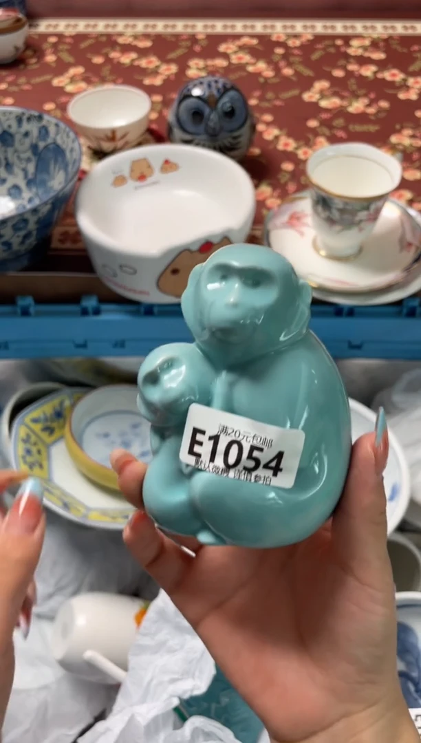 瓷片張***歪瓷器瓷器E1054