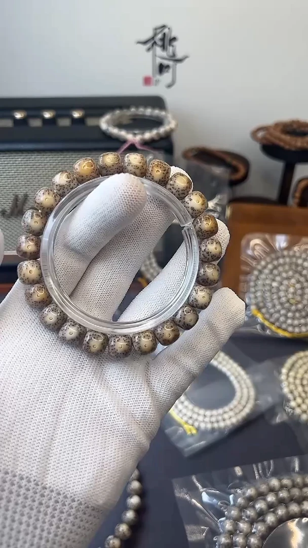 手串星月菩提V*开播福利海南同枝果10*9单圈火烧云