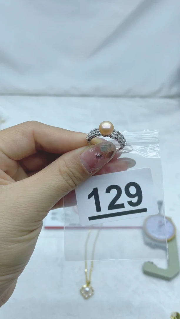 【闪购商品】淡水珍珠珠宝奇石合金129