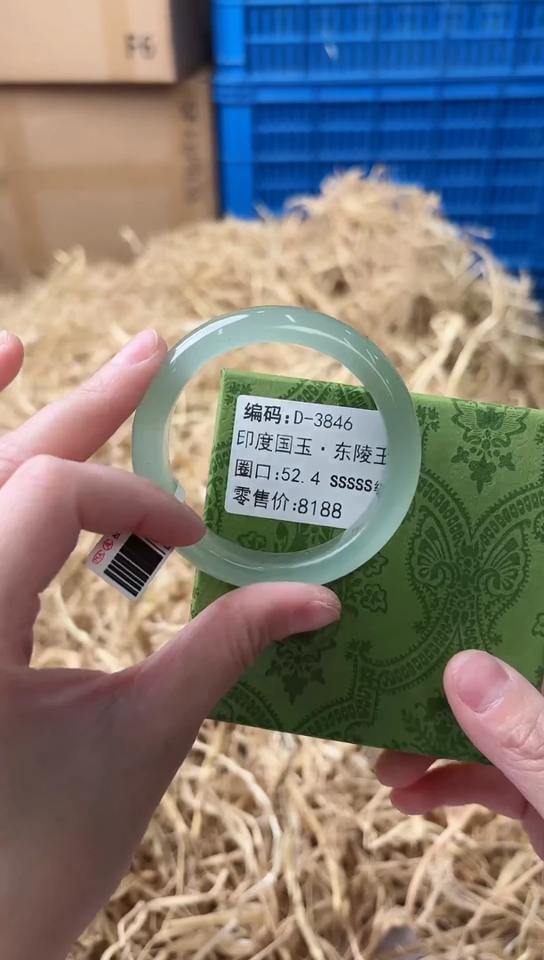 未镶嵌手镯石英质玉D-3846