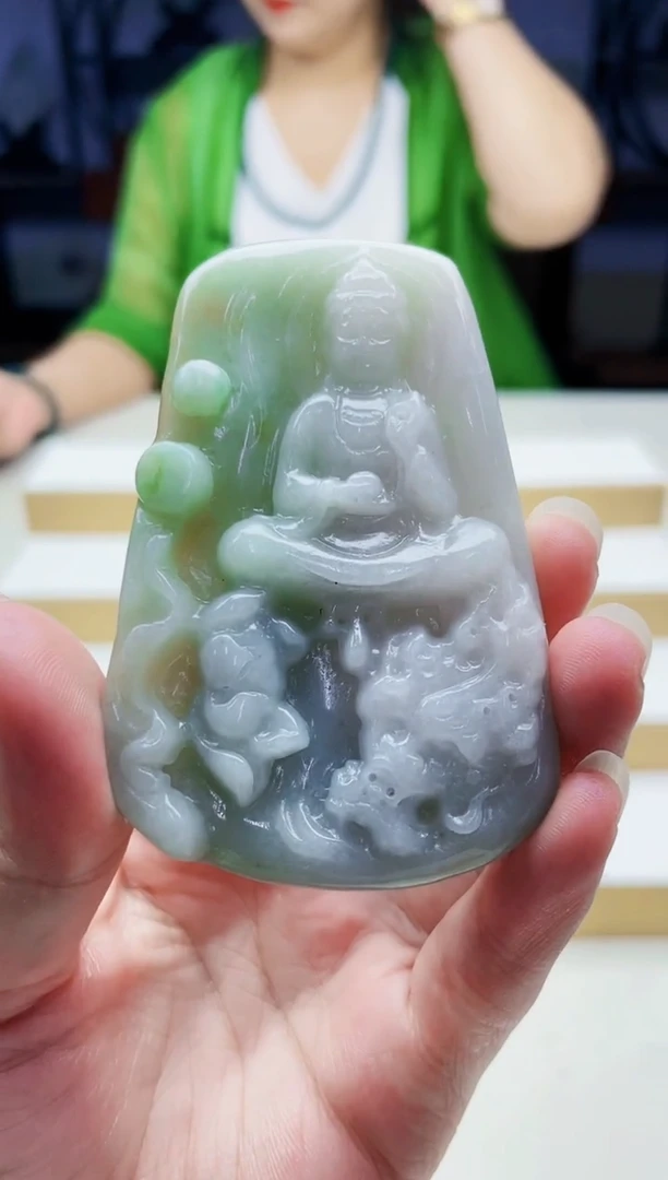 未镶嵌定制翡翠毛货09160154
