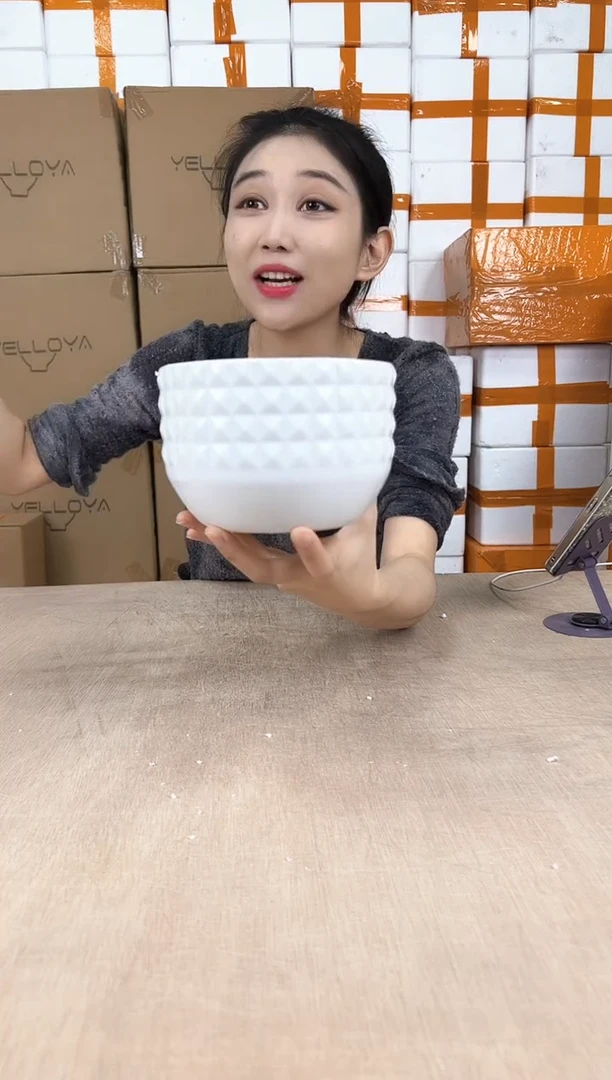 拼盘菱形白色15x11