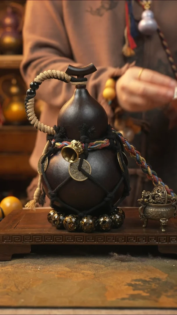 132大漆一物一拍记葫堂出品【不带手串】