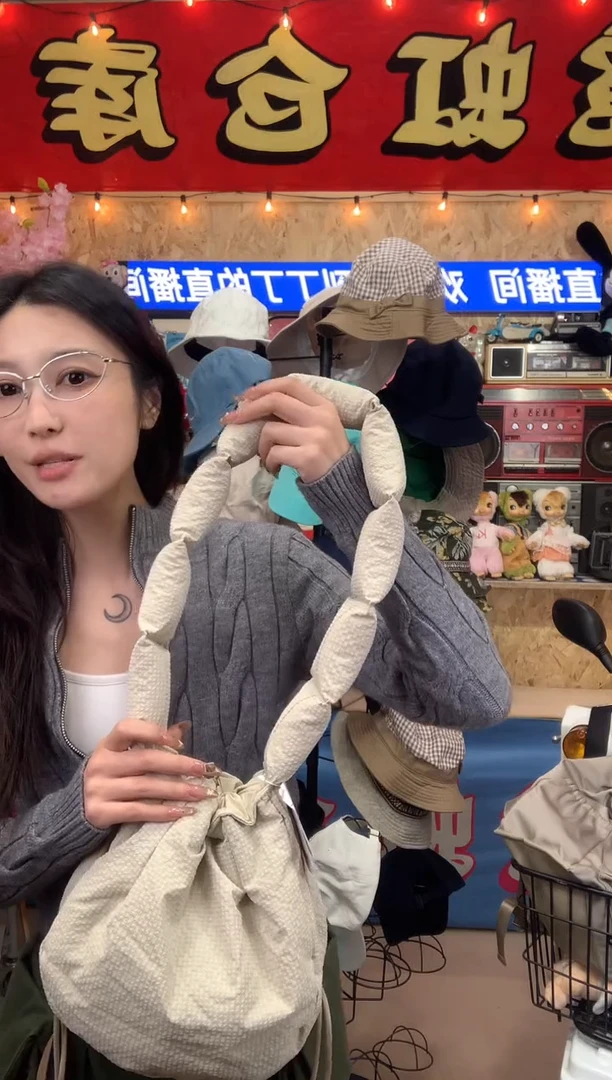 PVC日单高织尼龙斜挎包