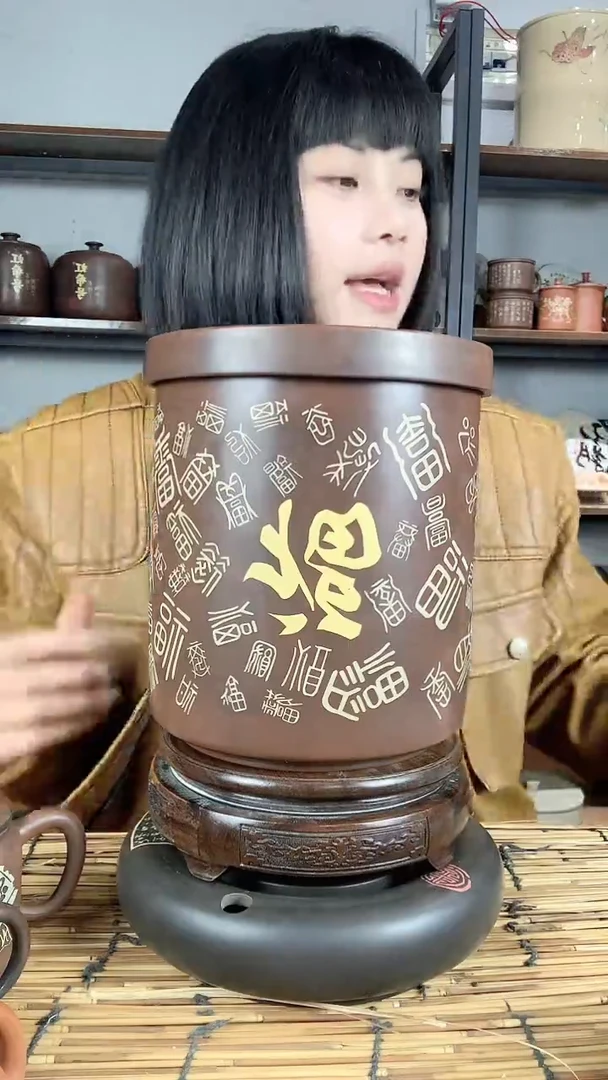 【闪购商品】罐我精磨彩填醒茶罐