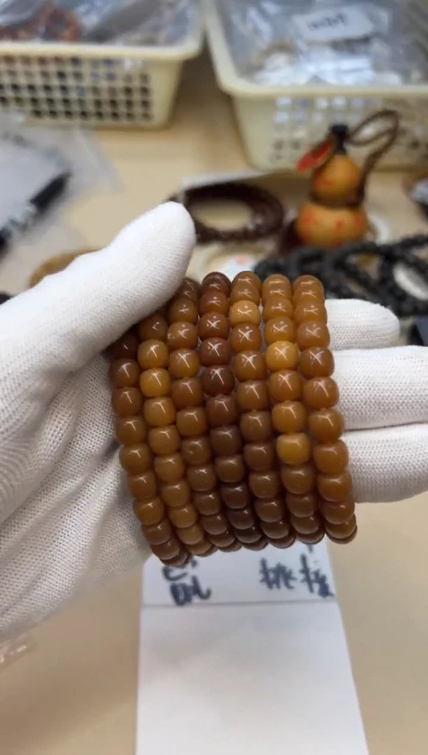 【闪购商品】菩提根/象牙果手串020804 菩提根单圈多样性发其一