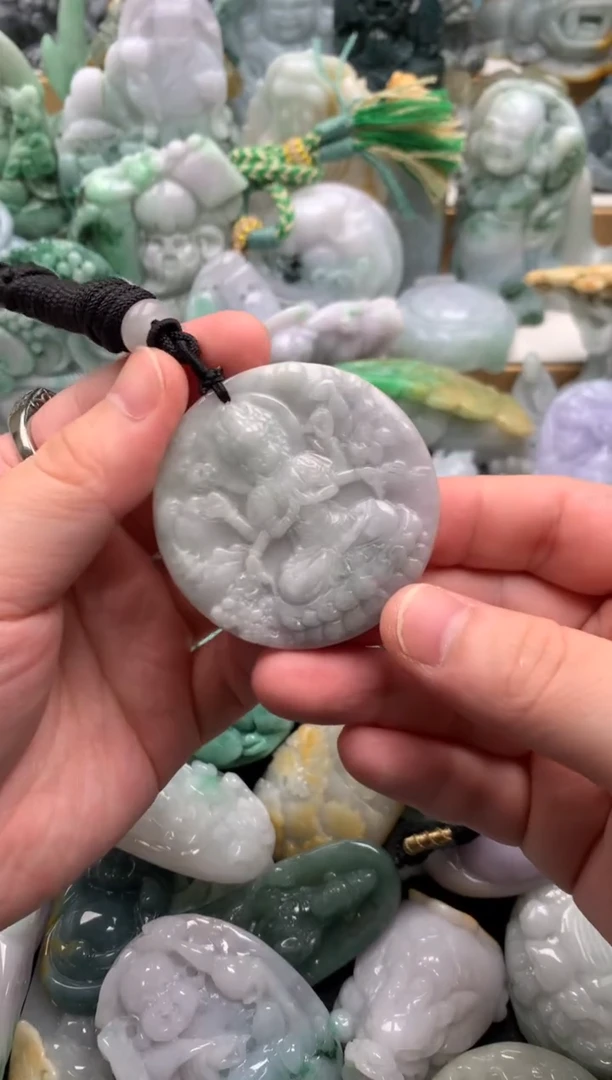 吊坠(不含链)未镶嵌翡翠1