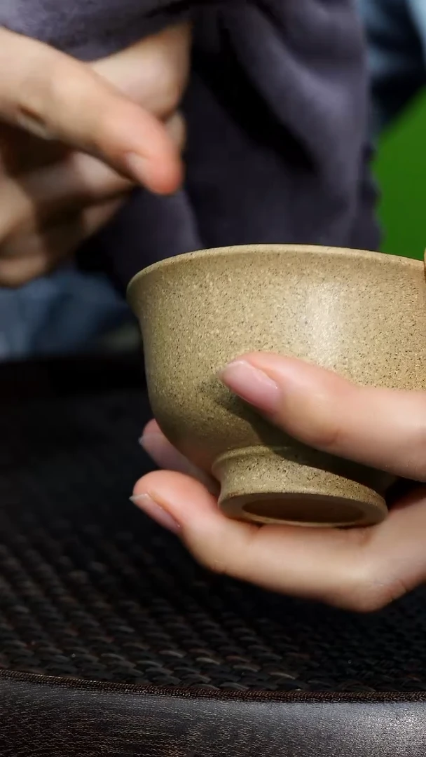 紫砂本山段高脚杯