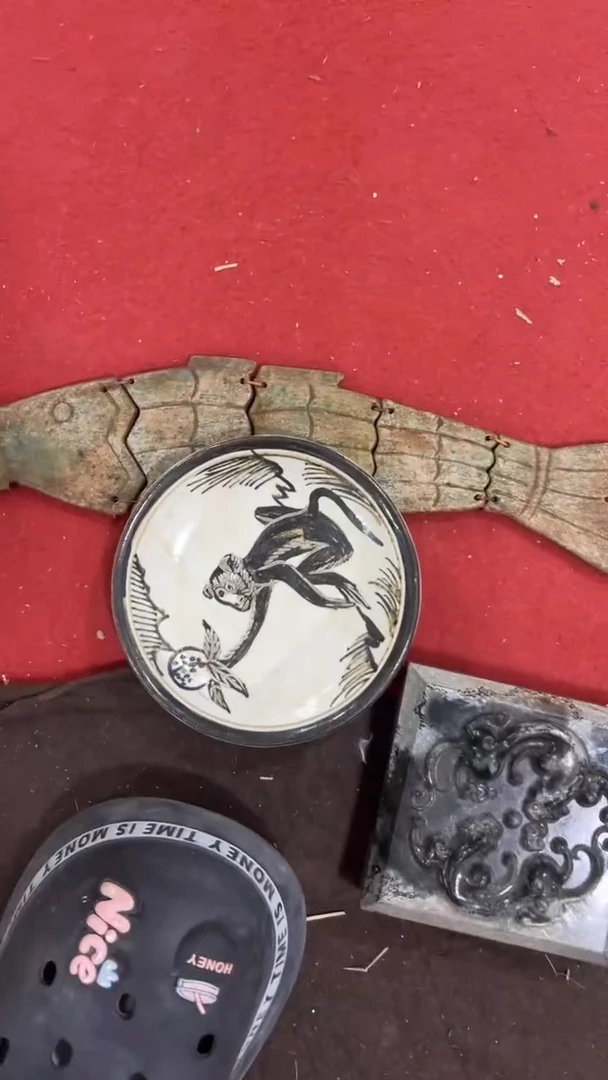 瓷片手工，手绘，瓷器1