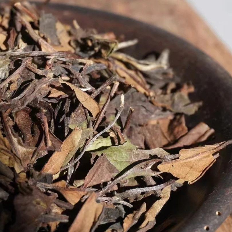 【昱鹤白茶】2017磻溪高山老白茶传统工艺日晒散茶枣香奶香口粮茶