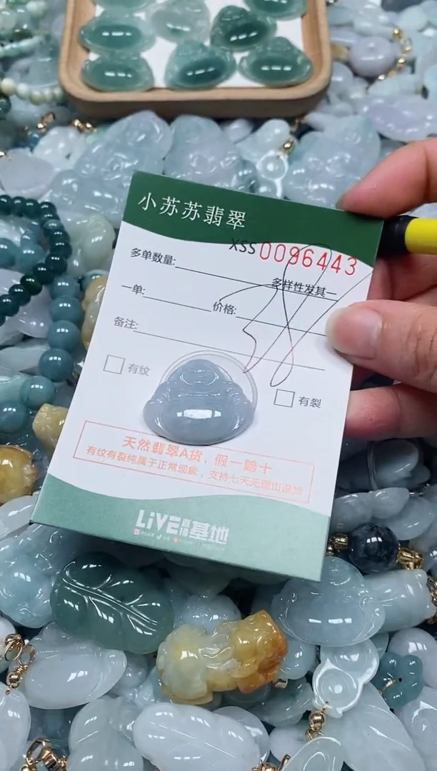 【闪购商品】翡翠颈饰未镶嵌闪购商品0096443