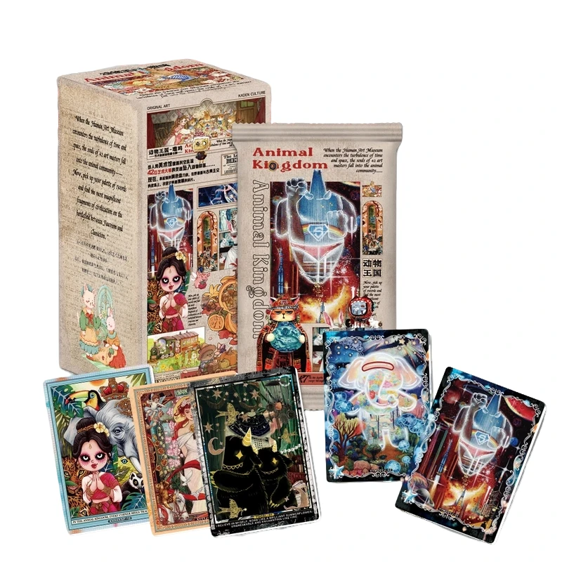 卡登文创『动物王国』艺术家原创 收藏卡牌盲盒[默认代拆]
