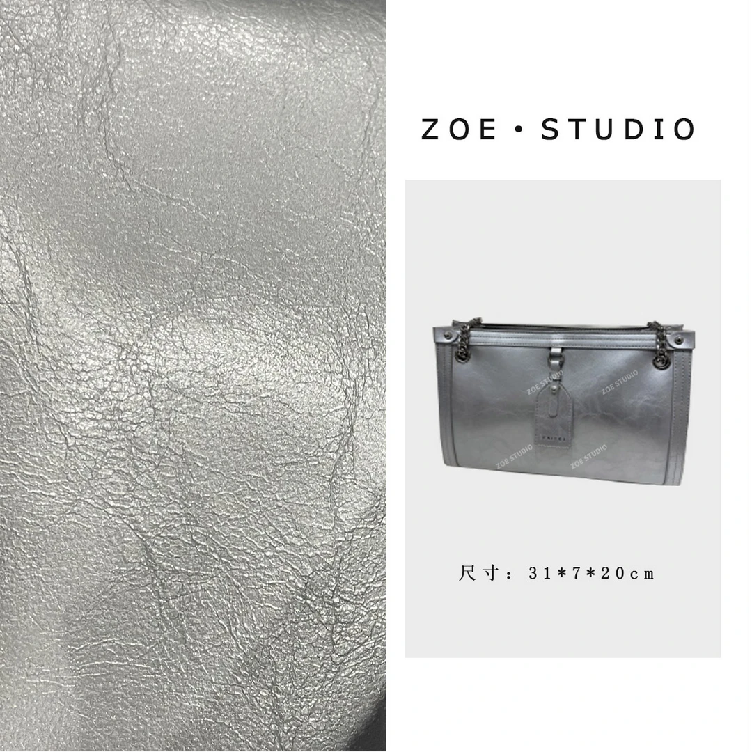 【佐伊甄选】QYX-9773-银色轻奢女士时尚潮流百搭单肩斜挎包