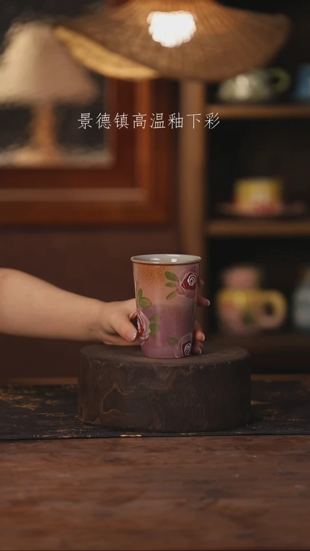 景德镇高温釉下手绘陶瓷