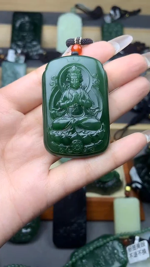 【闪购商品】定制和田玉挂件拍一发一不退不换