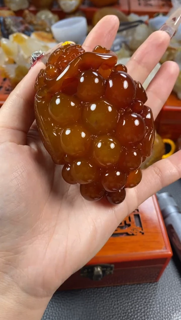 【闪购商品】玛瑙/玉髓手把未镶嵌1