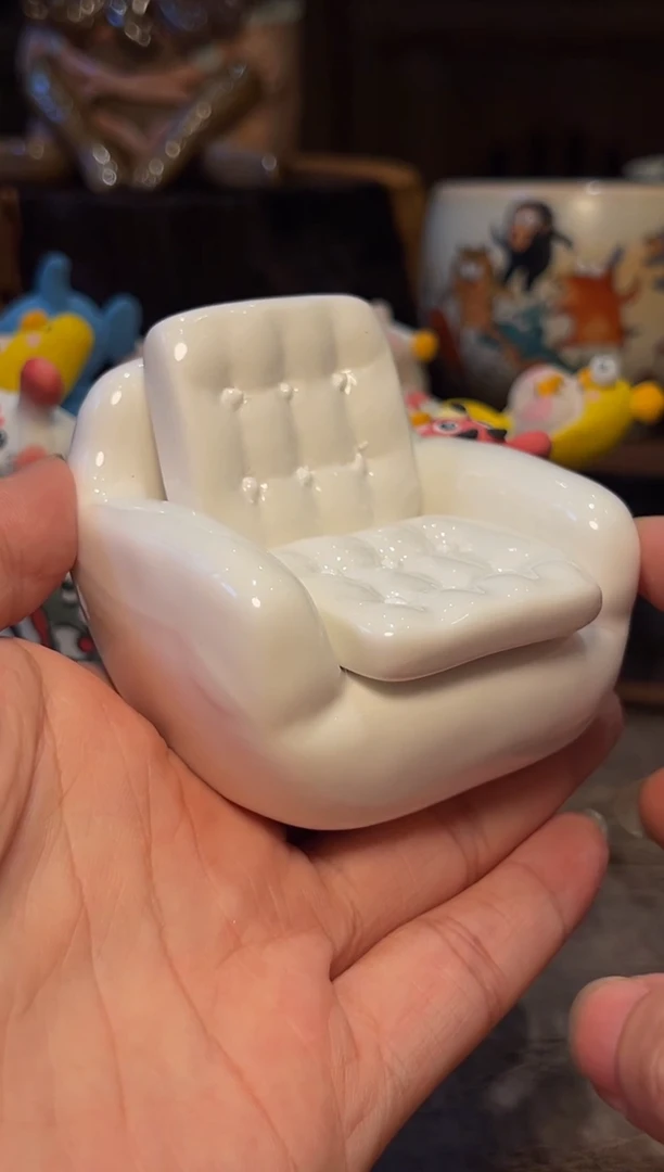 瓷片设计师手工手作款