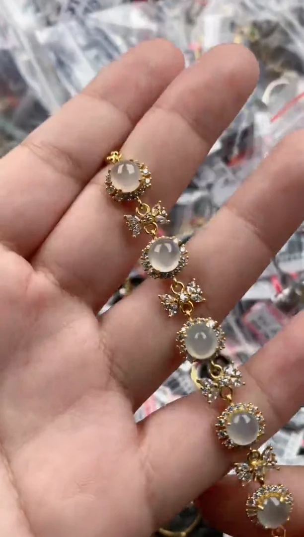 银S925镶嵌戒指翡翠111   7