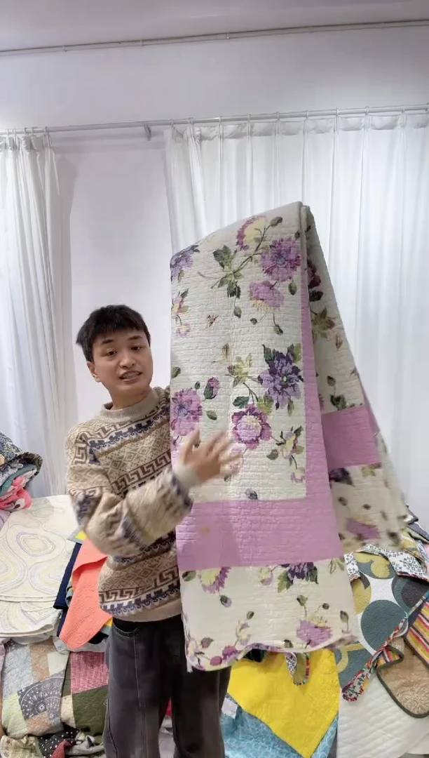 棉220*240纯棉床盖137号脏迹瑕疵