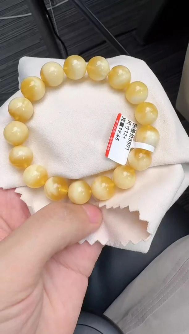 未镶嵌琥珀手串蜜蜡手串