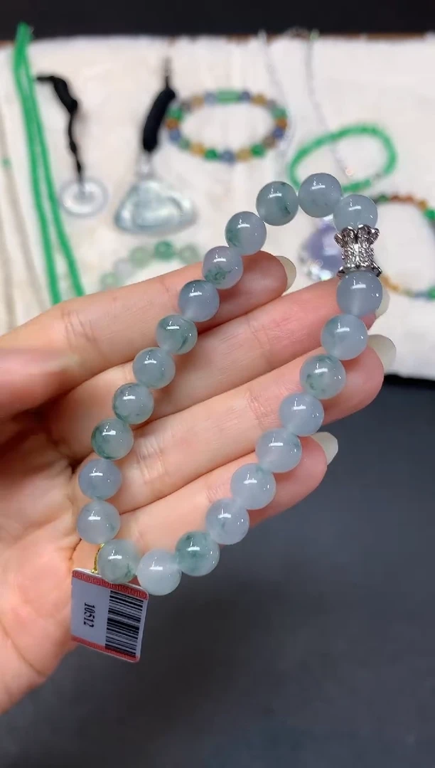 未镶嵌手串翡翠W803|4800