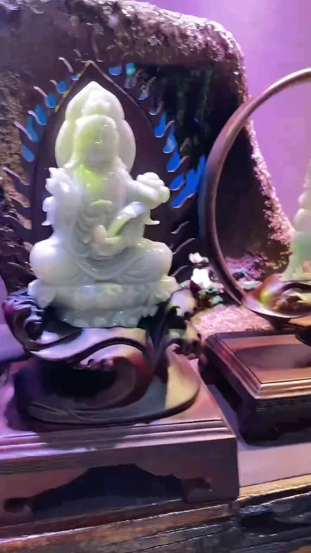 【闪购商品】定制翡翠未镶嵌03/0115/W/观音