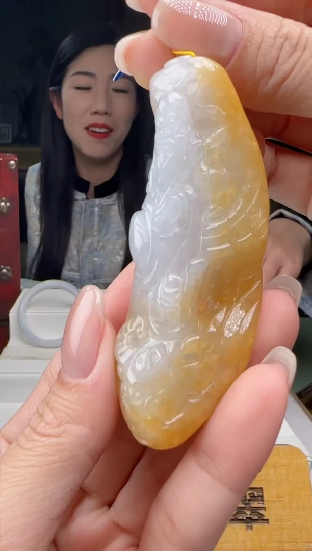 【闪购商品】翡翠吊坠(不含链)未镶嵌XY@@960Q3J14609