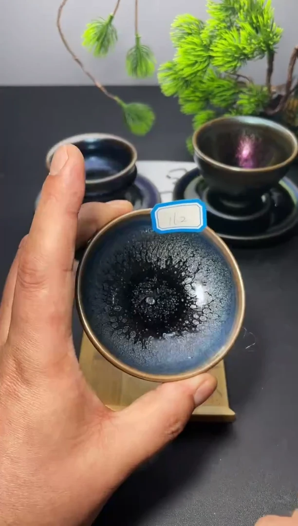 茶盏162  叶紫建盏