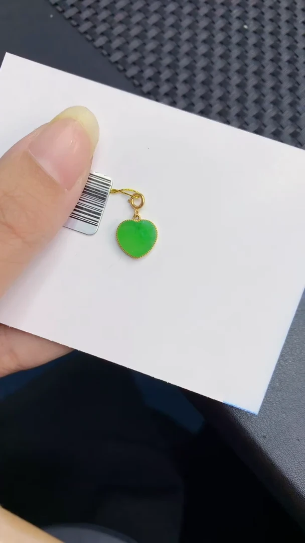 【闪购商品】翡翠颈饰18K金镶嵌            8