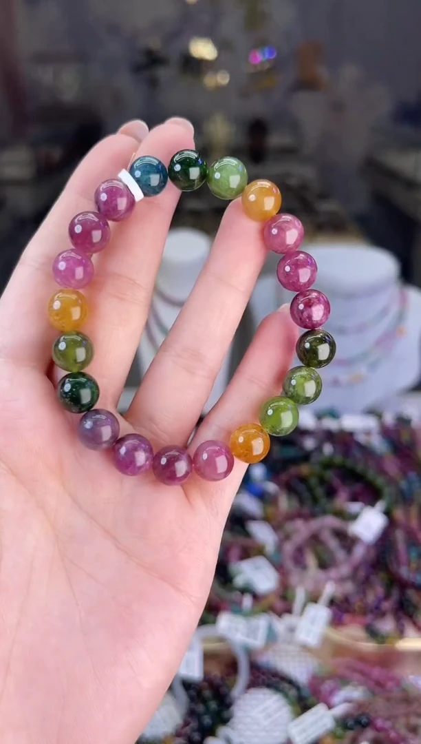 【闪购商品】碧玺/未镶嵌9mm+碧玺单圈多样性发货