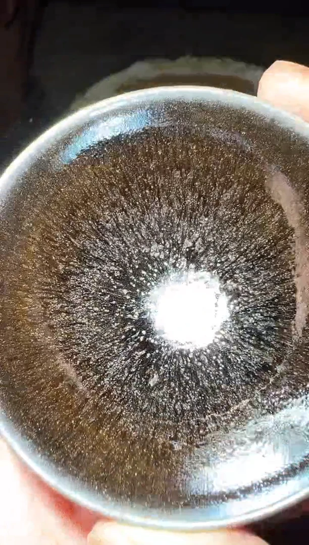 茶盏4叶明龙窑柴烧开窑360