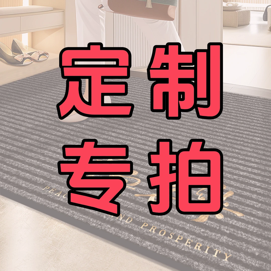 【双条纹定制专拍】入户门地垫玄关耐磨耐脏免洗加厚简约耐晒可裁剪