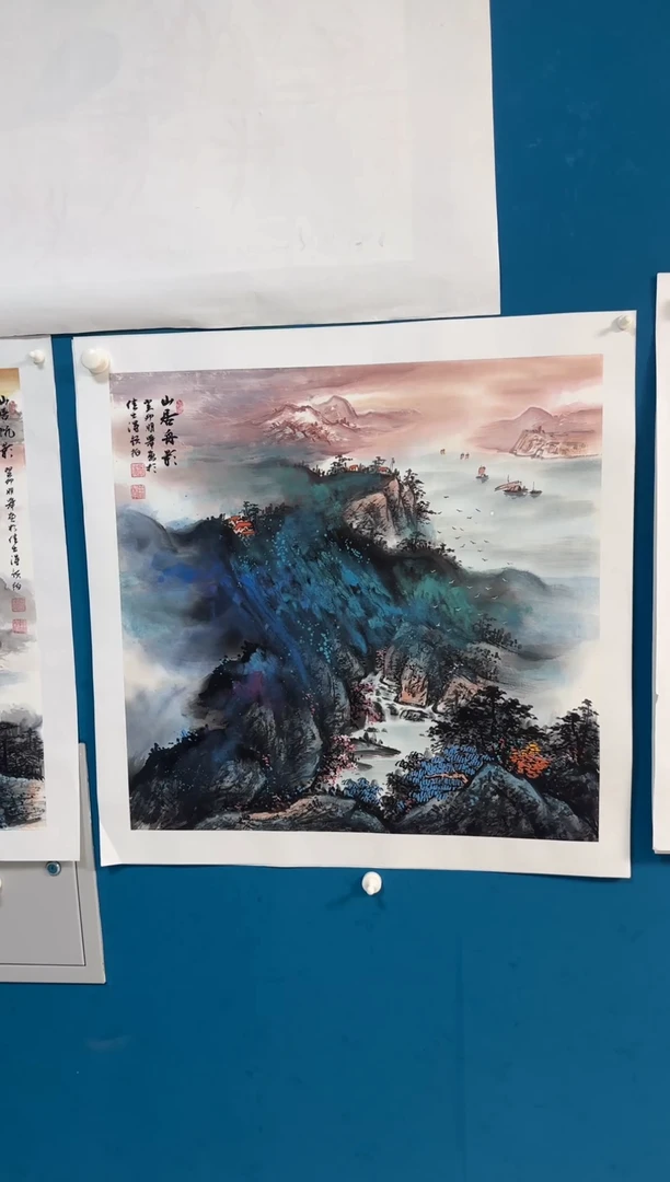 国画温朋举温朋举