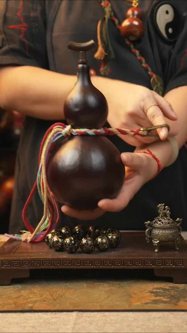 201大漆一物一拍记葫堂出品【不带手串】